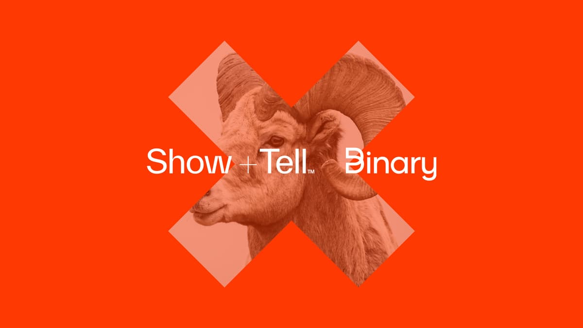 Show+Tell partner with Binary