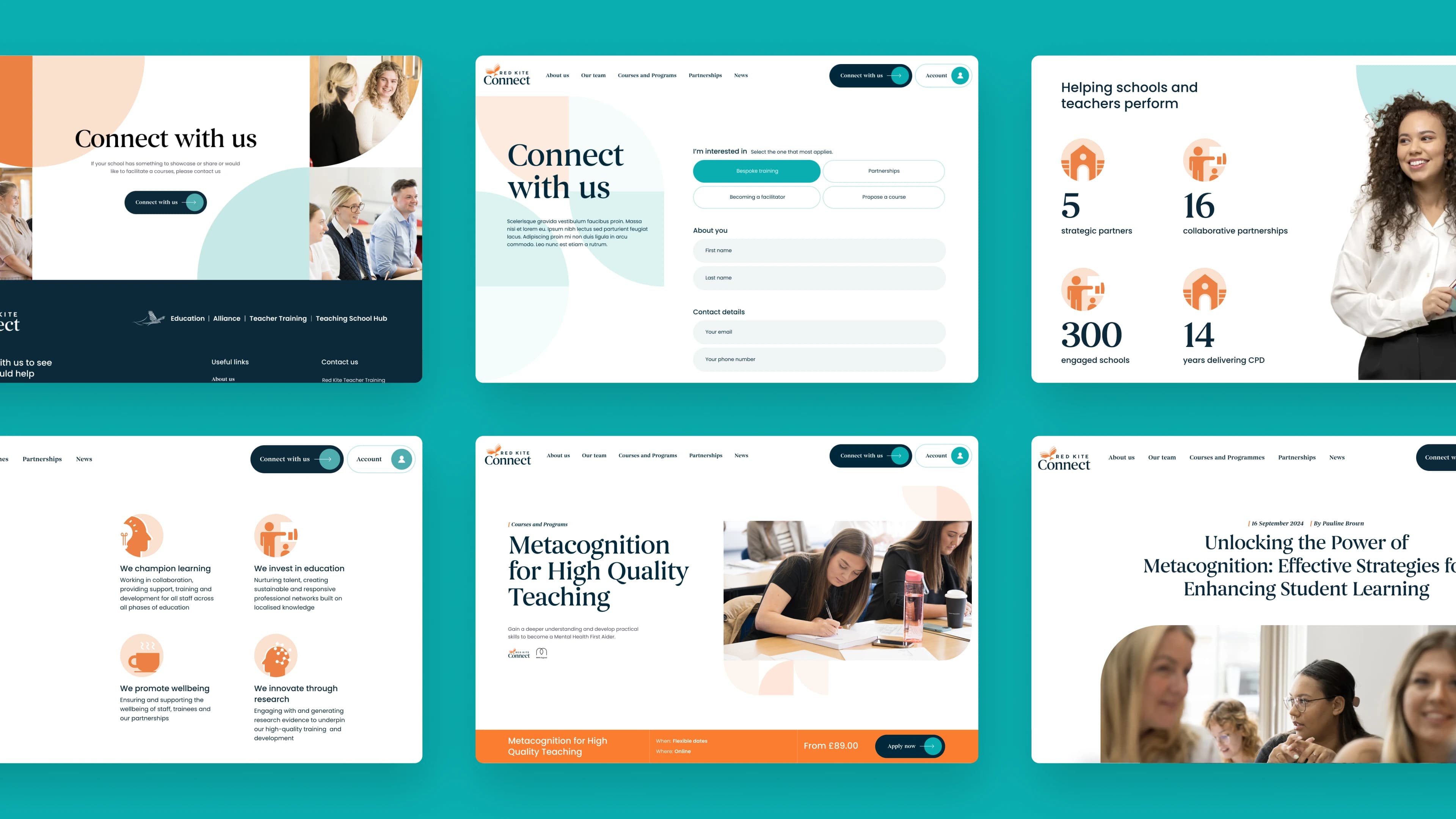 Red Kite Connect website