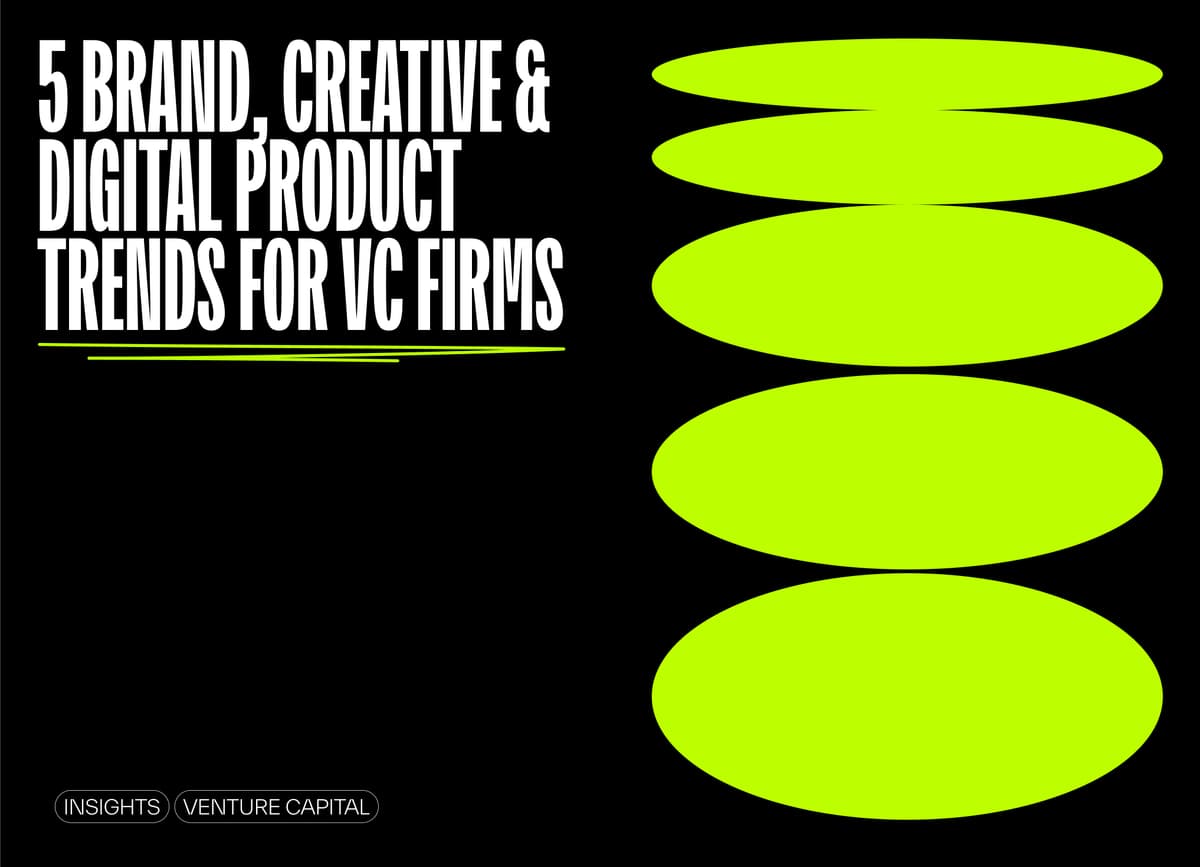 5 Digital Design Trends for VC Firms in 2026