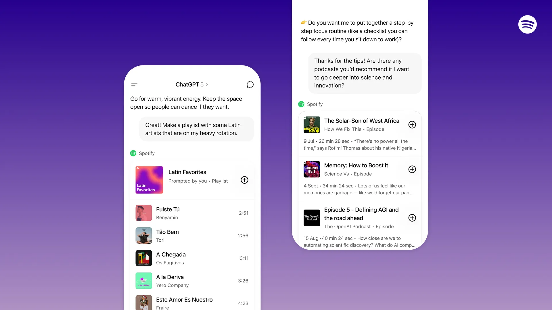 Spotify Open Ai App