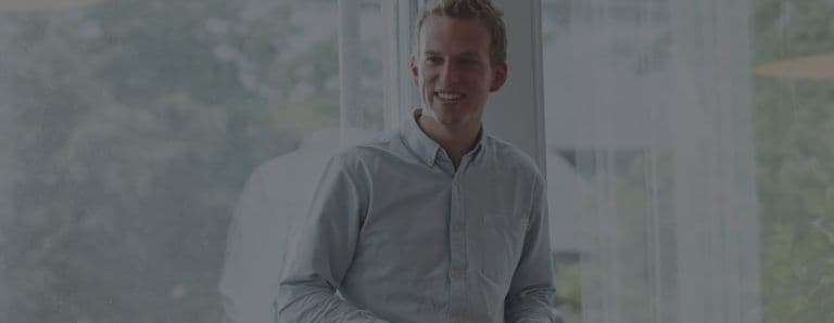 man smiling