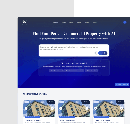 AI Property Search Design